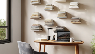 Floating Bookshelves Ideas for Modern Space Saving Interiors